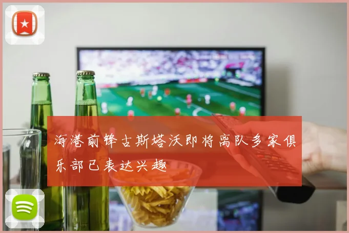 海港前锋古斯塔沃即将离队多家俱乐部已表达兴趣